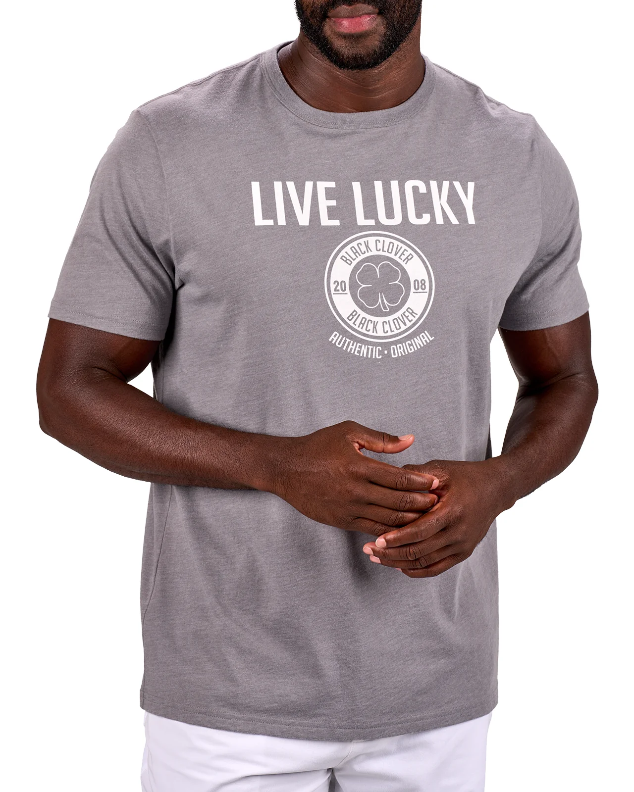 Authentic Luck Charcoal - Flex Graphic Tee - Image 2