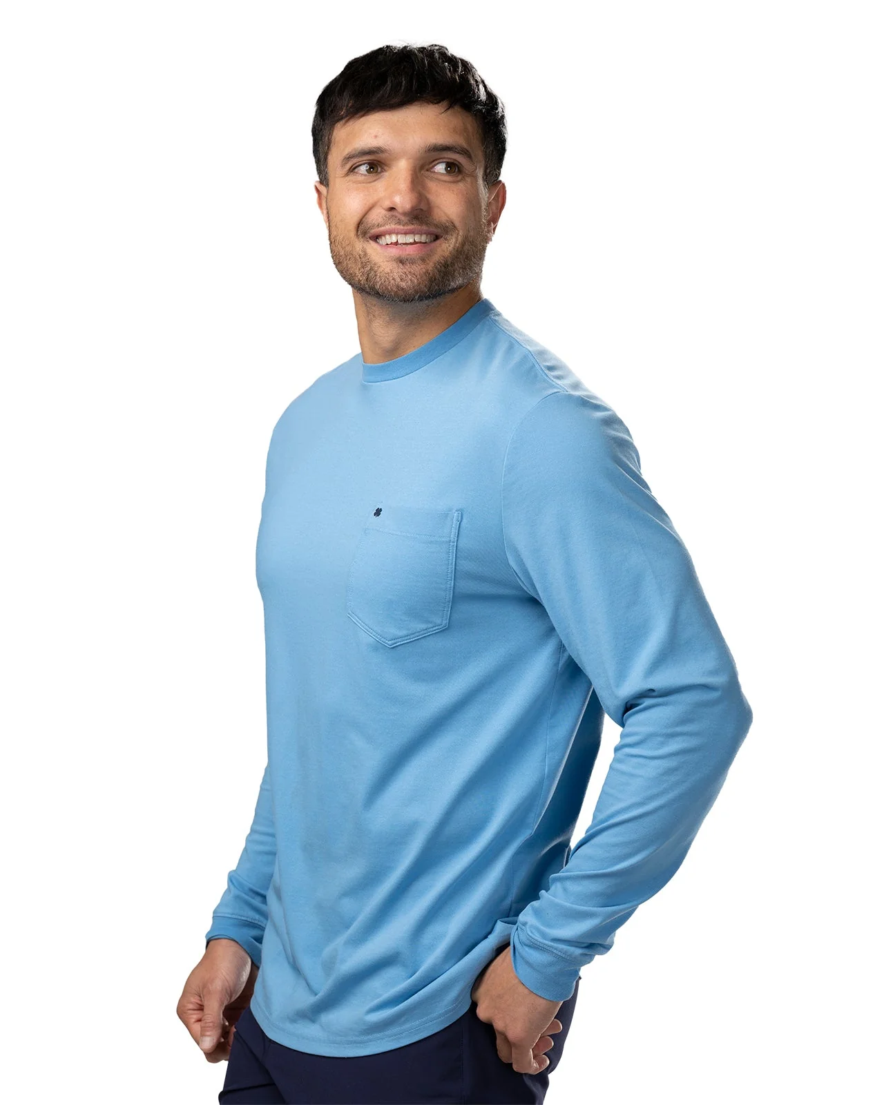 BC Luxe Pocket LS Tee - Image 2