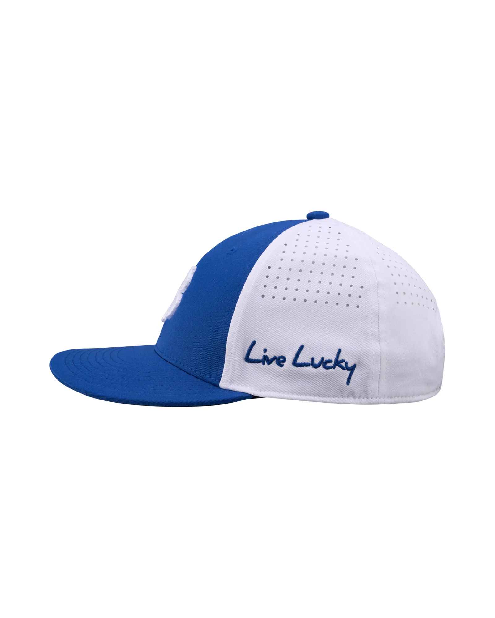 Brooksy 1 Blue Breathable Performance Hat - Image 7