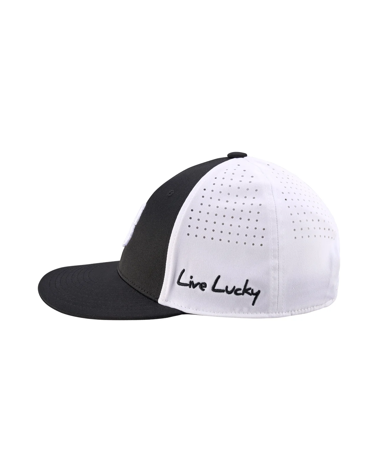Brooksy 3 Black Breathable Performance Hat - Image 4