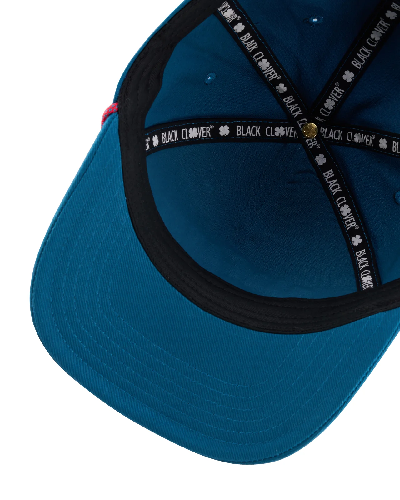 Dumb Luck 1 Blue Cotton Twill Trucker Hat - Image 6
