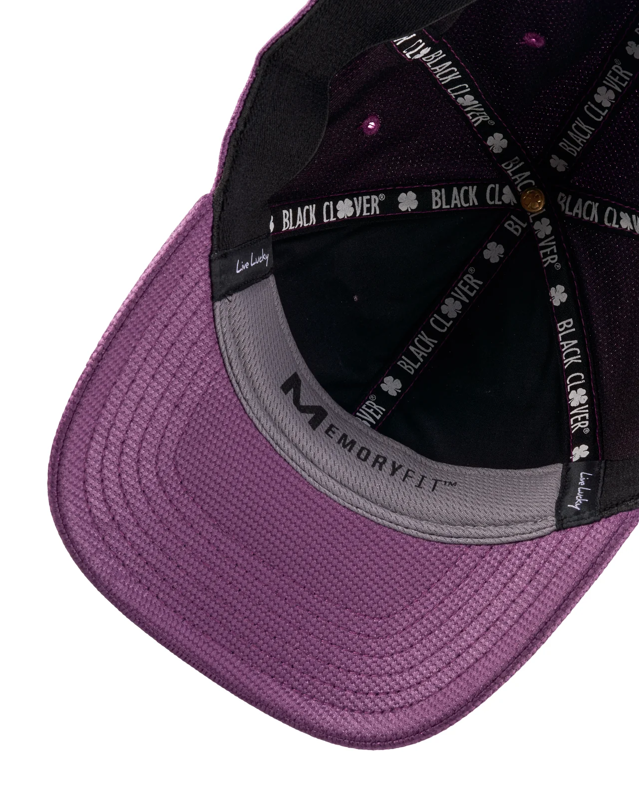 Iron X Bora Purple Memory Fit Hat - Image 6