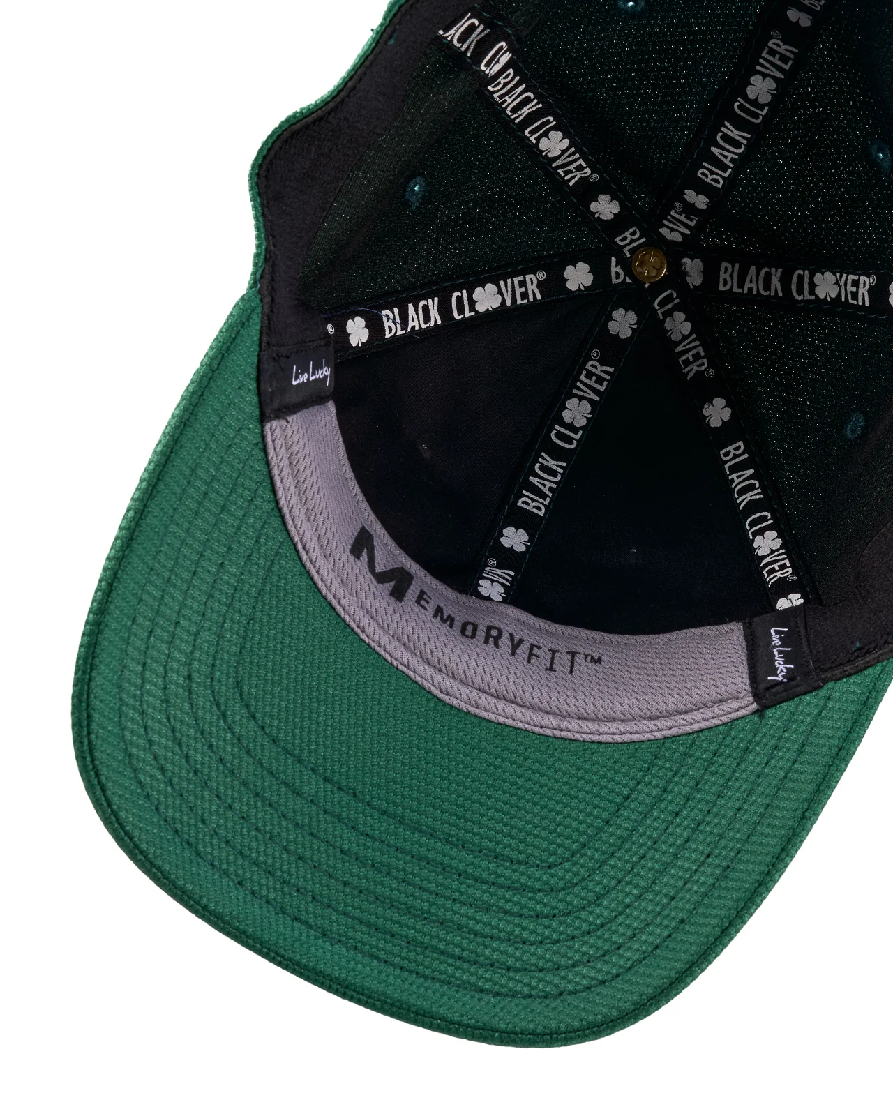 Iron X Forest Green Memory Fit Hat - Image 6