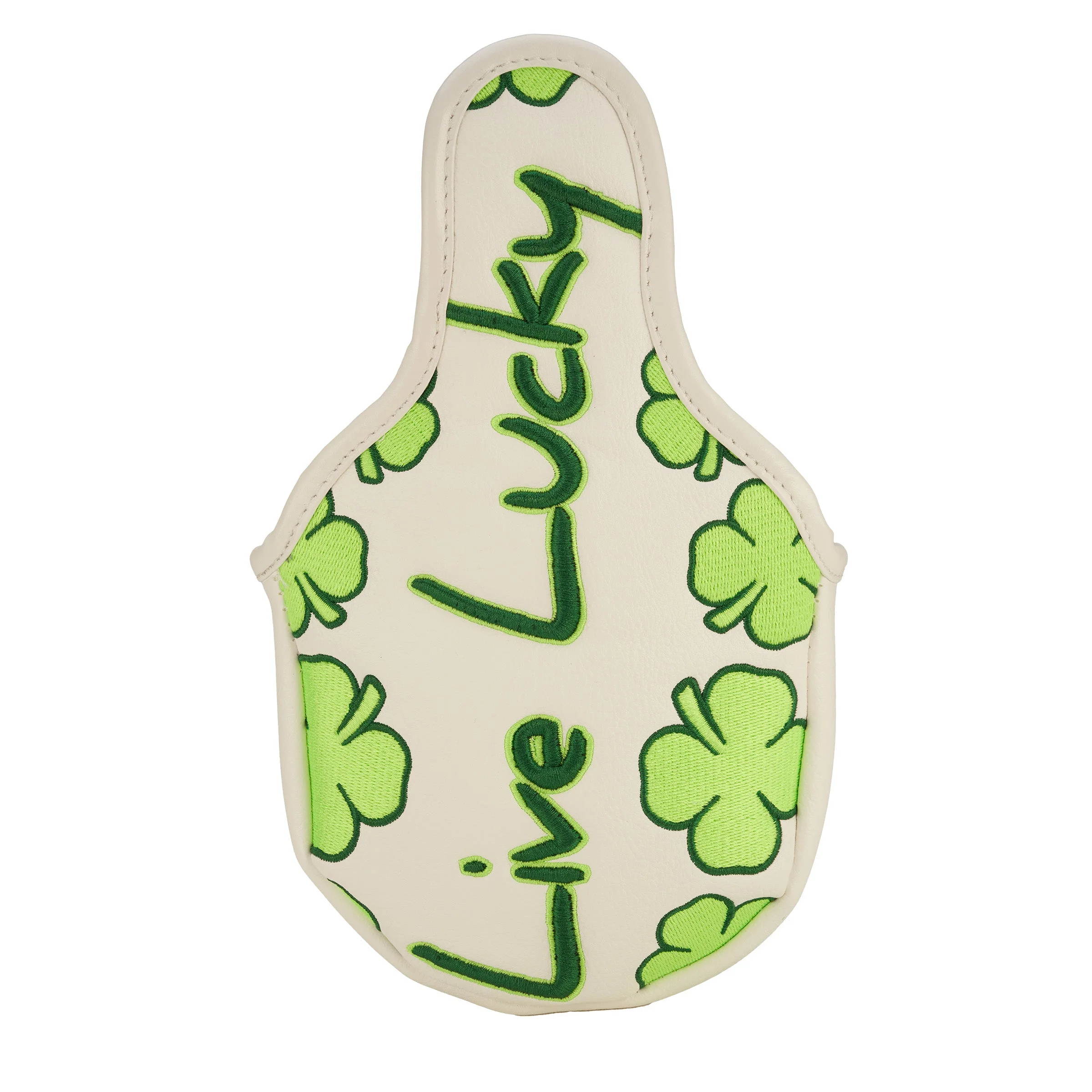 Live Lucky "Green With Envy" Mallet Putter Cover - Image 4