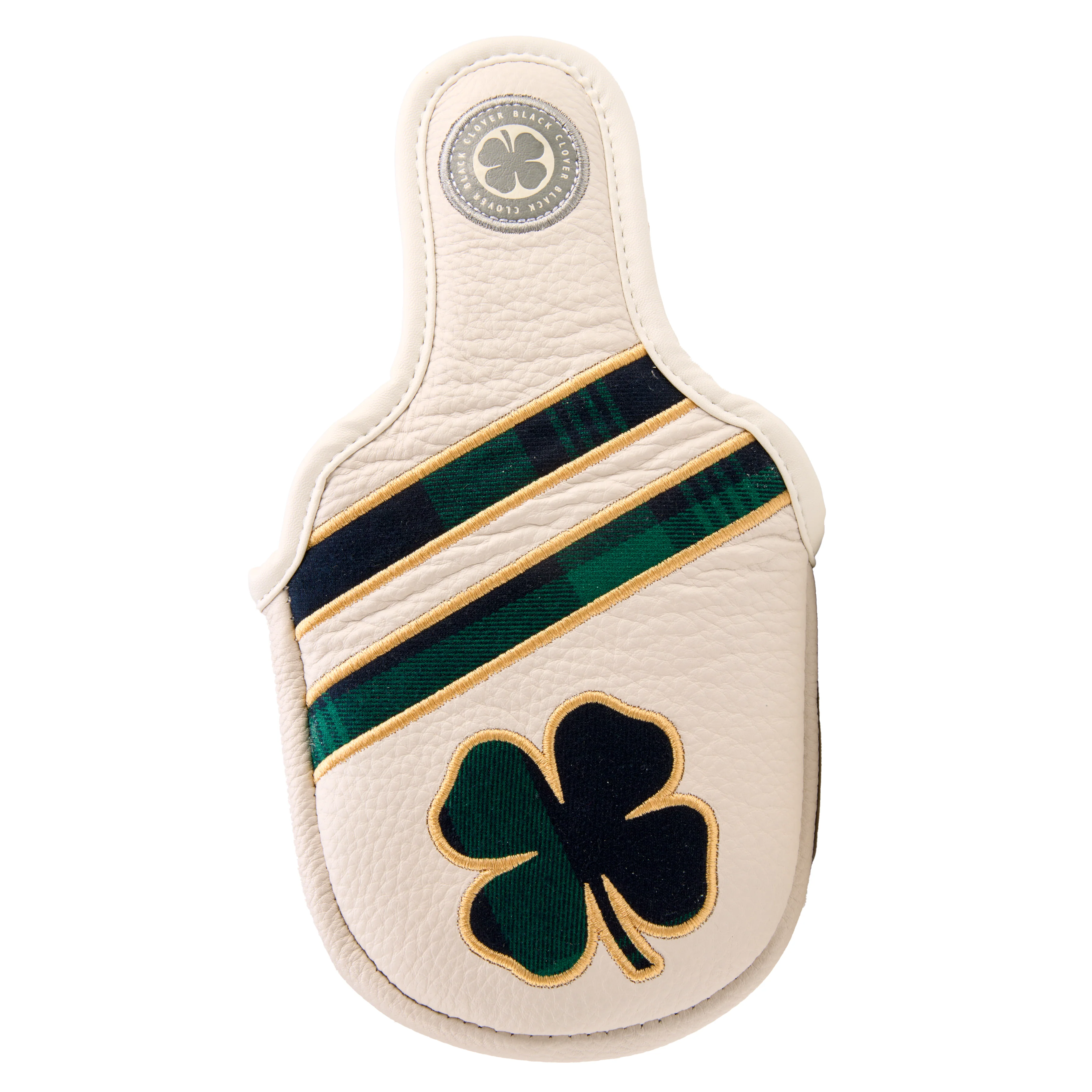 Live Lucky "Tartan" Leather Mallet Putter Cover - Image 4