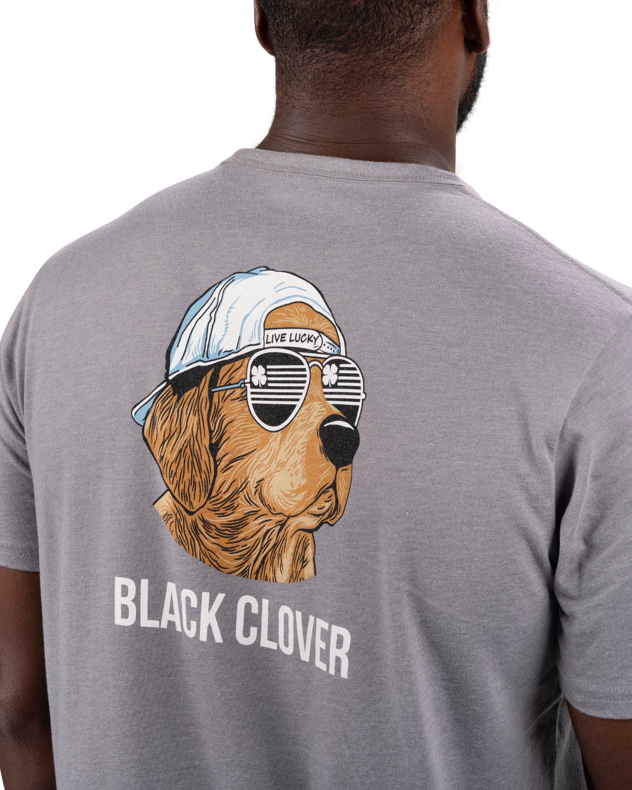 Lucky Dog Charcoal - Flex Graphic Tee - Image 5