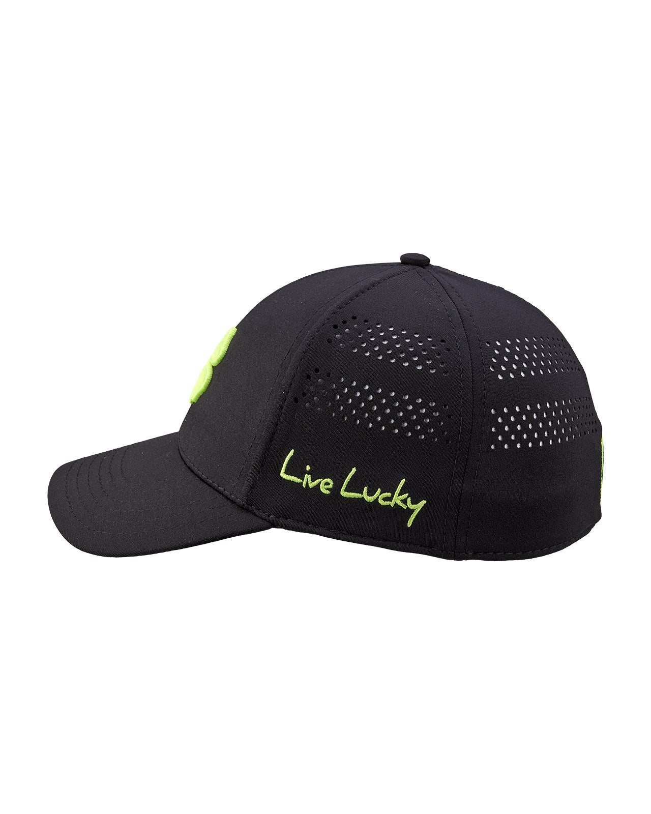Lucky Heather Laser 2 Black Memory Fit Hat - Image 4