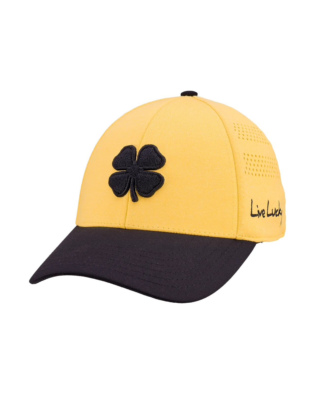 Lucky Heather Laser 3 Yellow Memory Fit Hat - Image 3