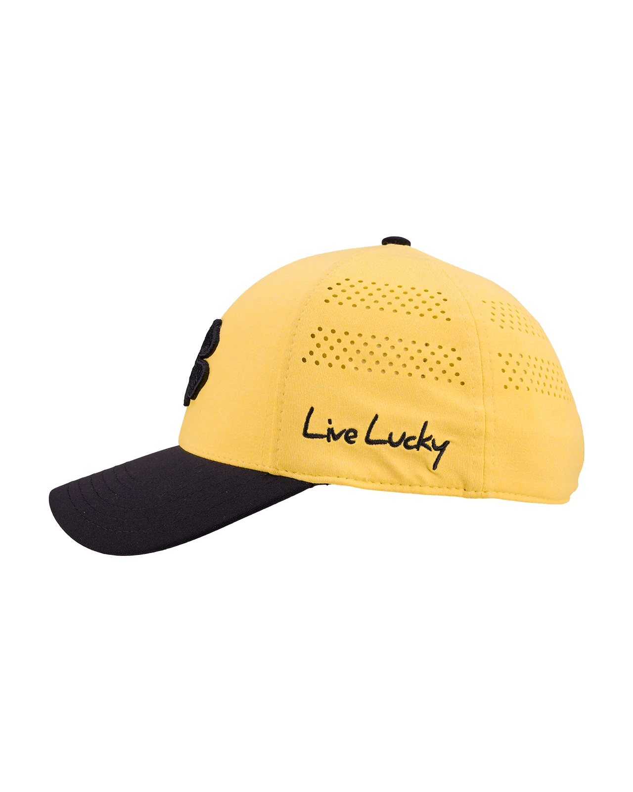 Lucky Heather Laser 3 Yellow Memory Fit Hat - Image 4