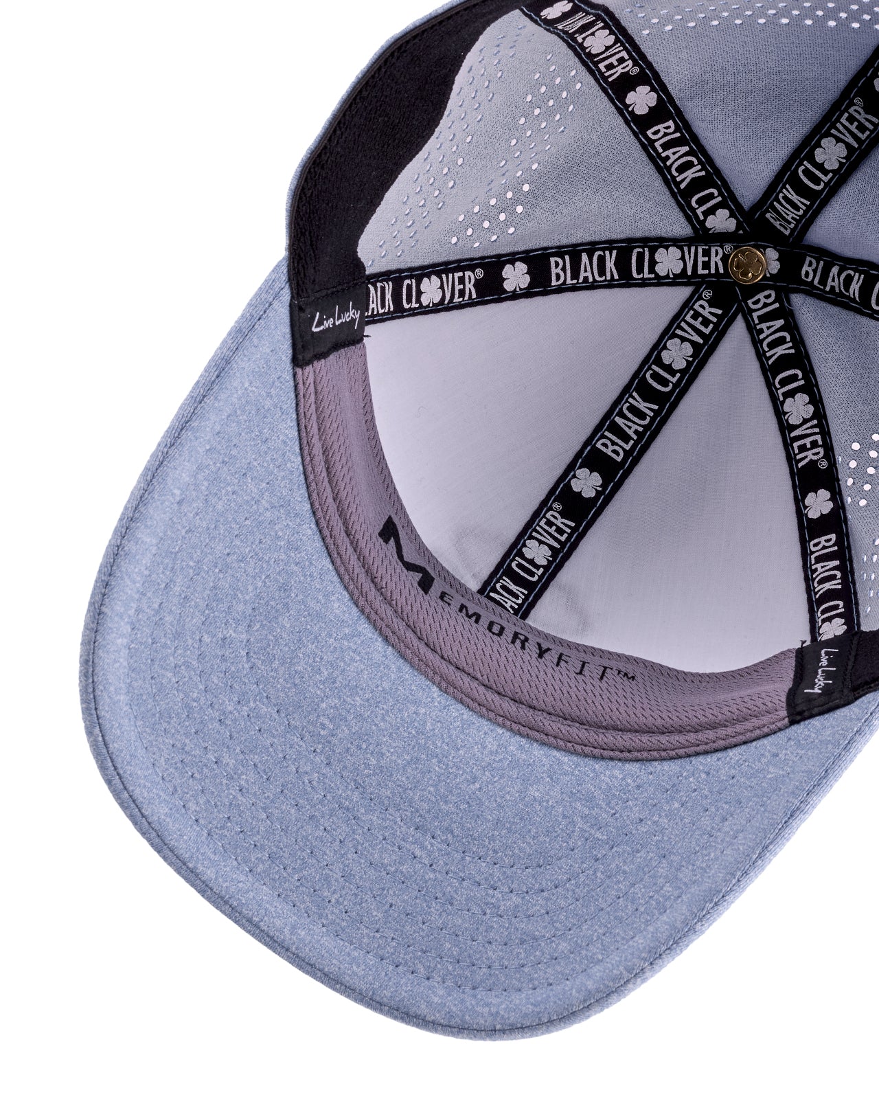 Lucky Heather Laser 5 Blue Memory Fit Hat - Image 6