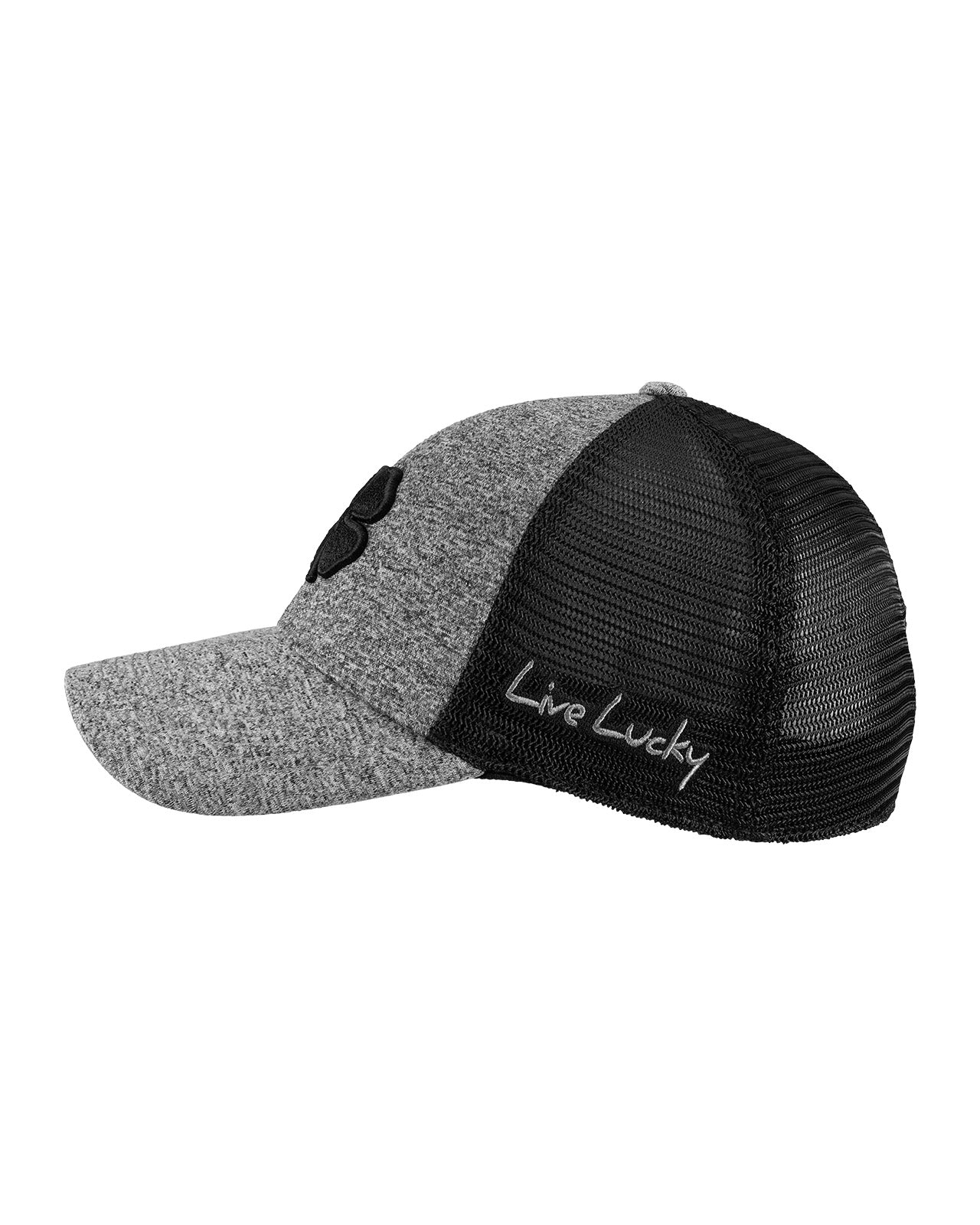 Lucky Heather Mesh Grey Memory Fit Hat - Image 6