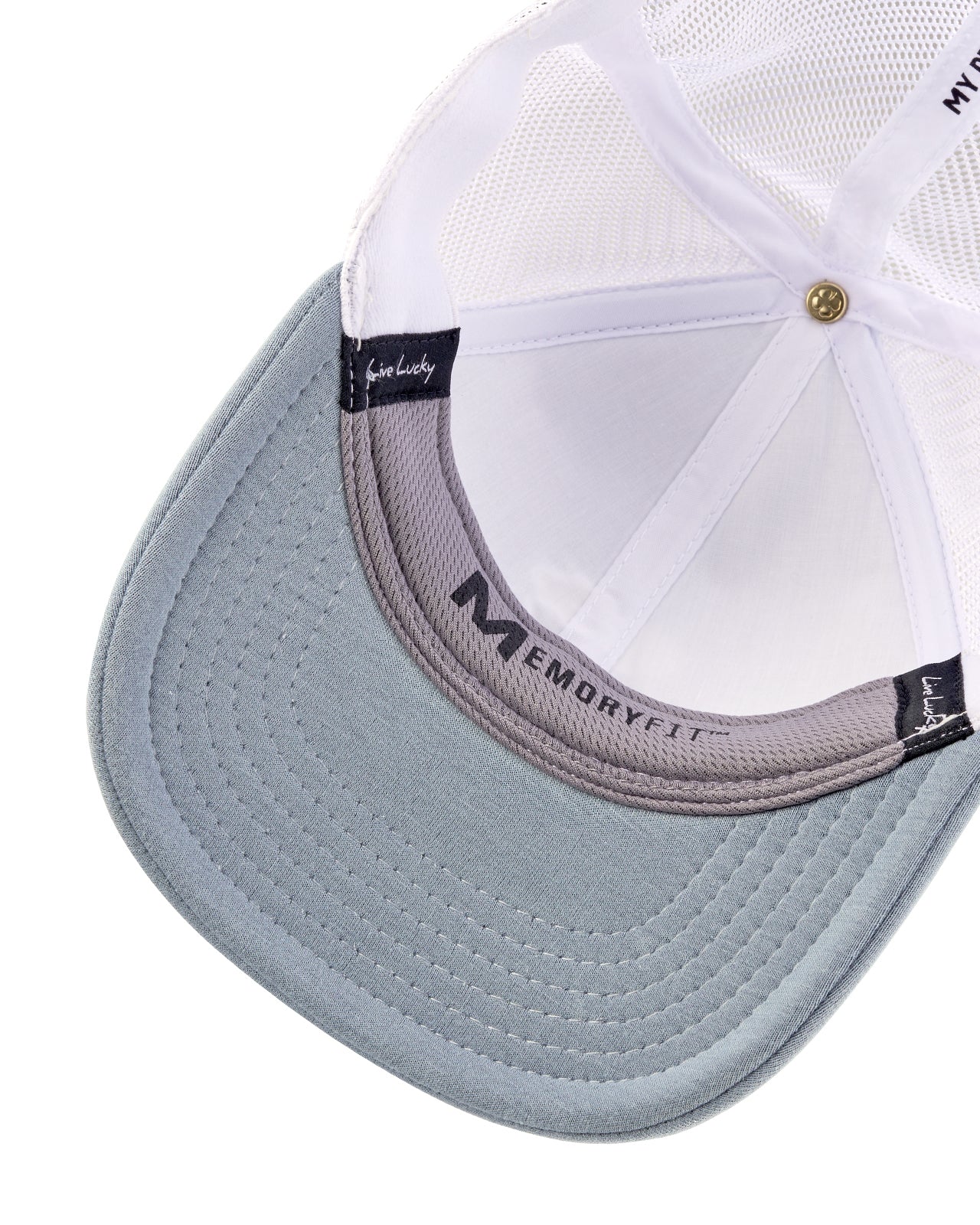 Perfect Luck 22 Blue Memory Fit Hat - Image 6