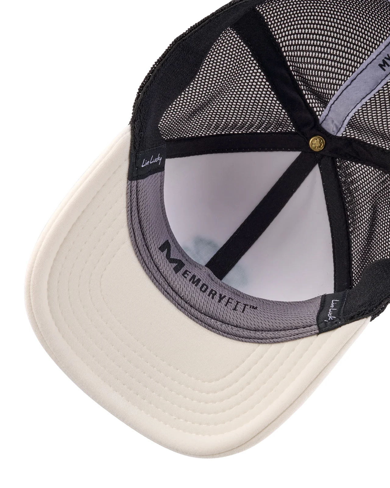 Perfect Luck 23 White Memory Fit Hat - Image 6