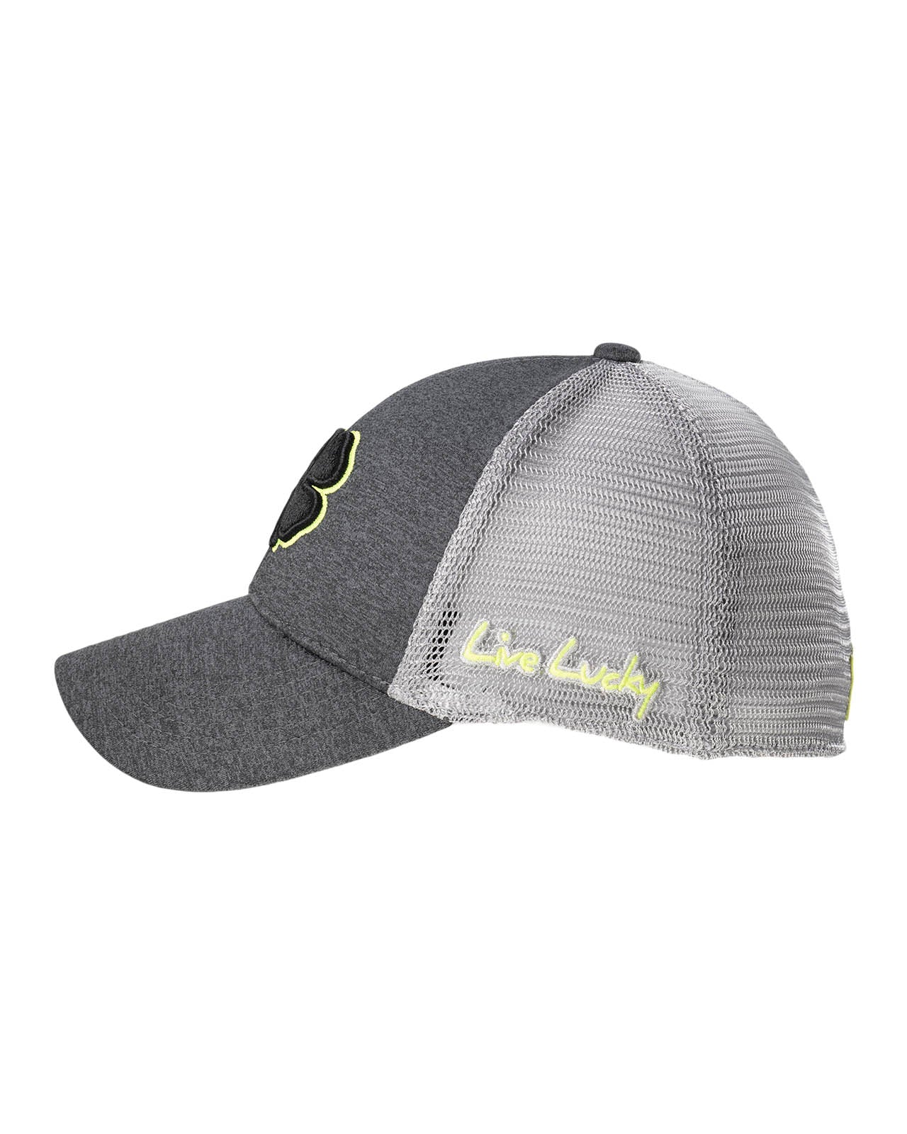 Perfect Luck 8 Grey Memory Fit Hat - Image 4