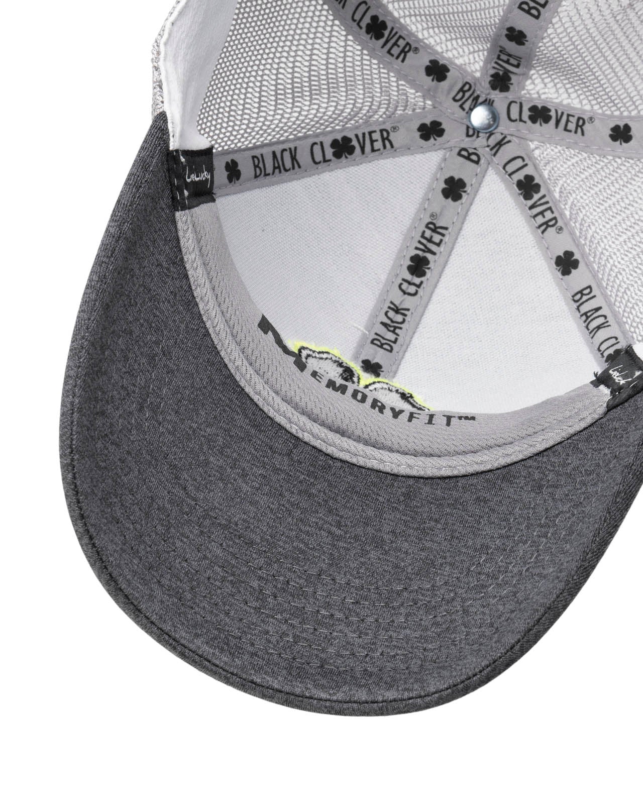 Perfect Luck 8 Grey Memory Fit Hat - Image 7