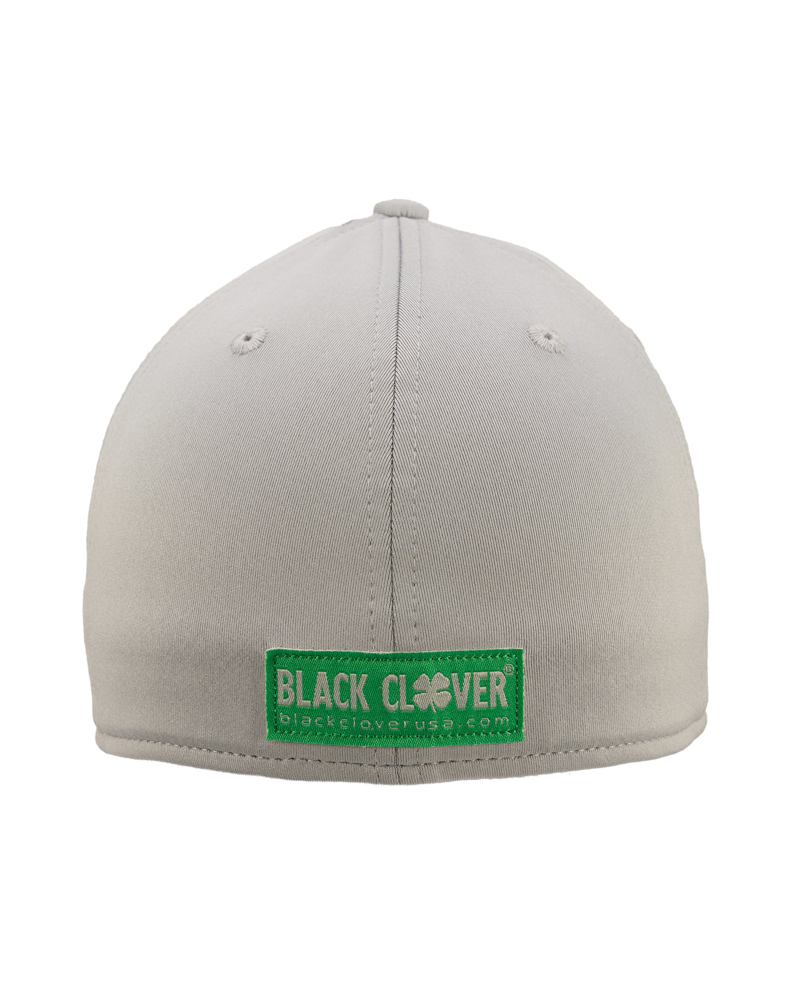 Premium Clover 134 Grey Fitted Performance Hat - Image 5