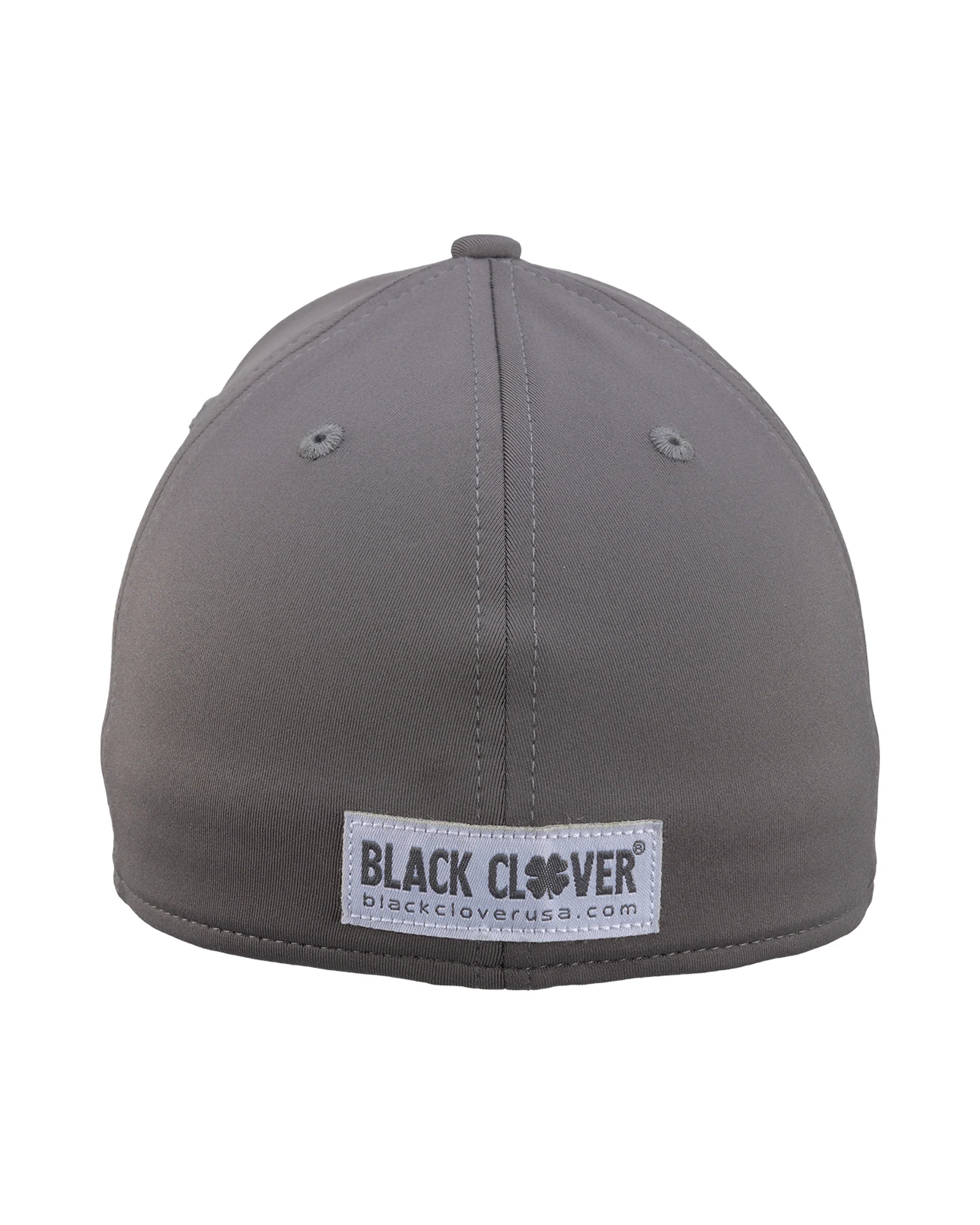 Premium Clover 137 Grey Fitted Performance Hat - Image 5