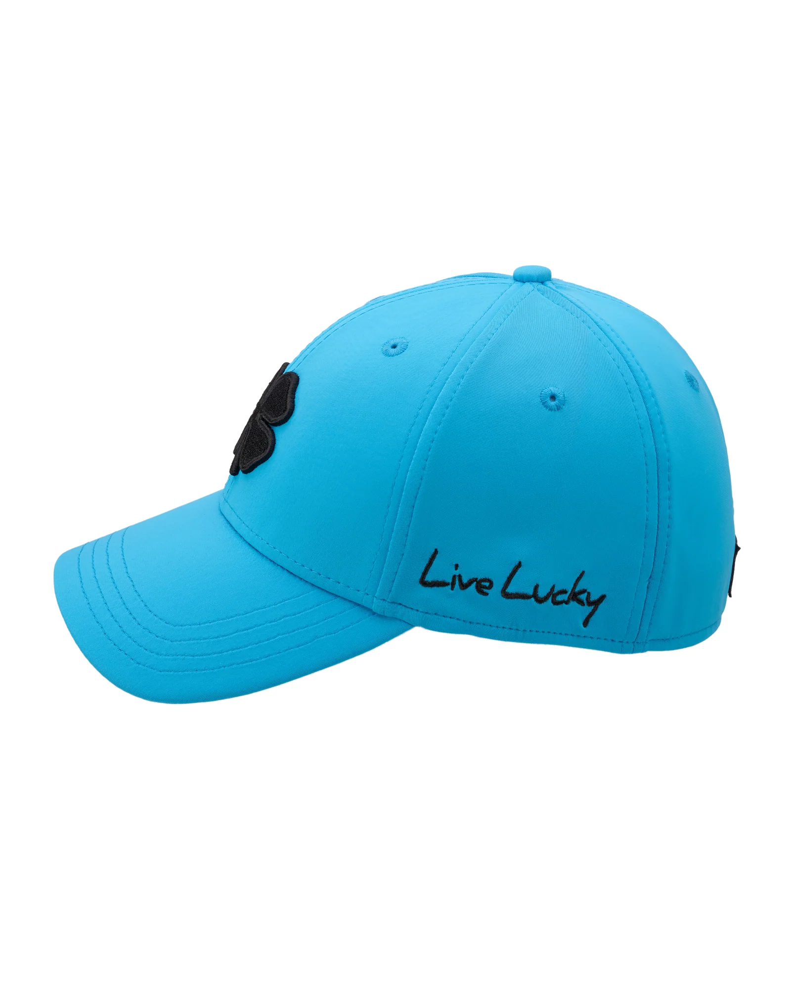 Premium Clover 152 Blue Fitted Performance Hat - Image 4