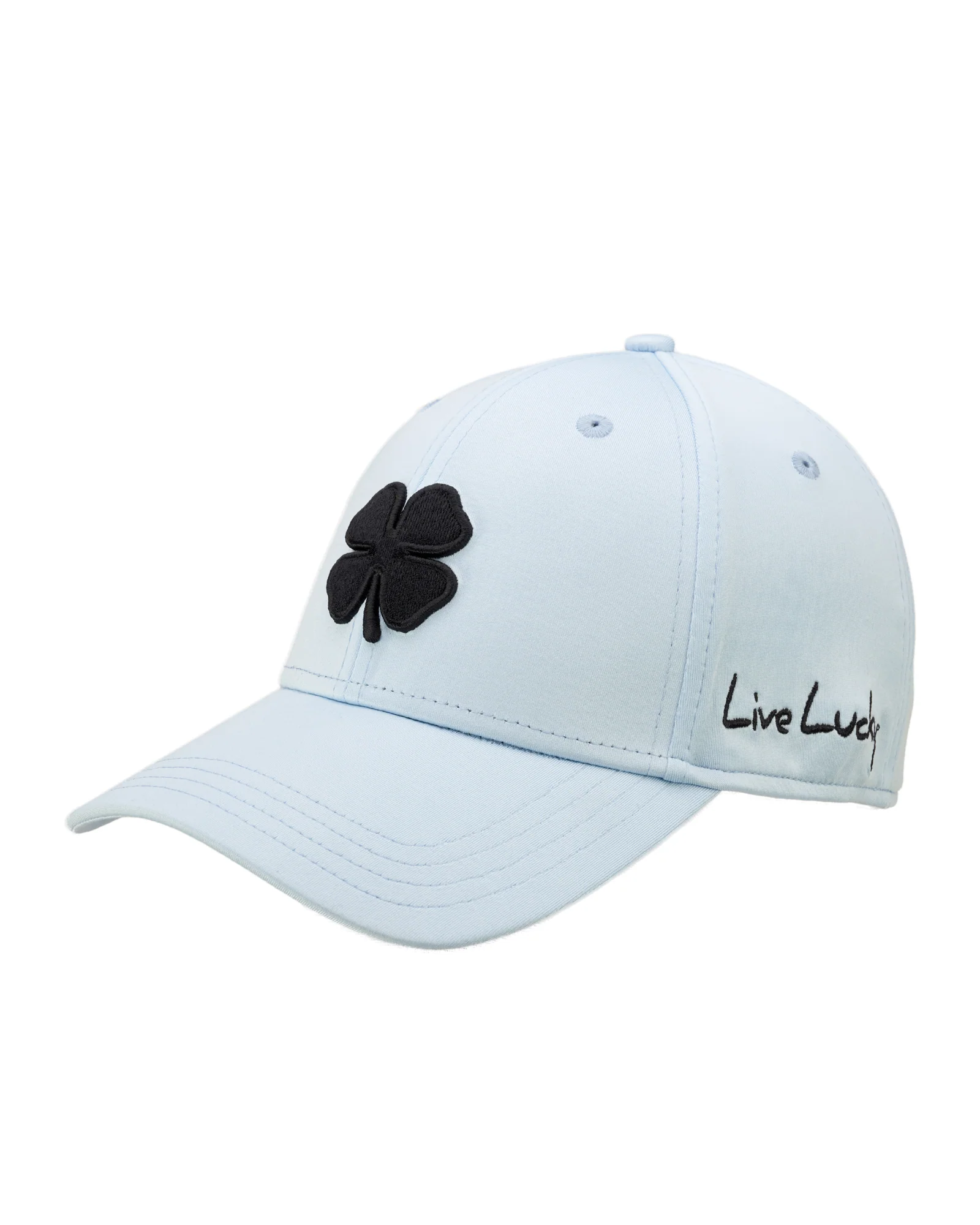 Premium Clover 155 Blue Fitted Performance Hat - Image 3
