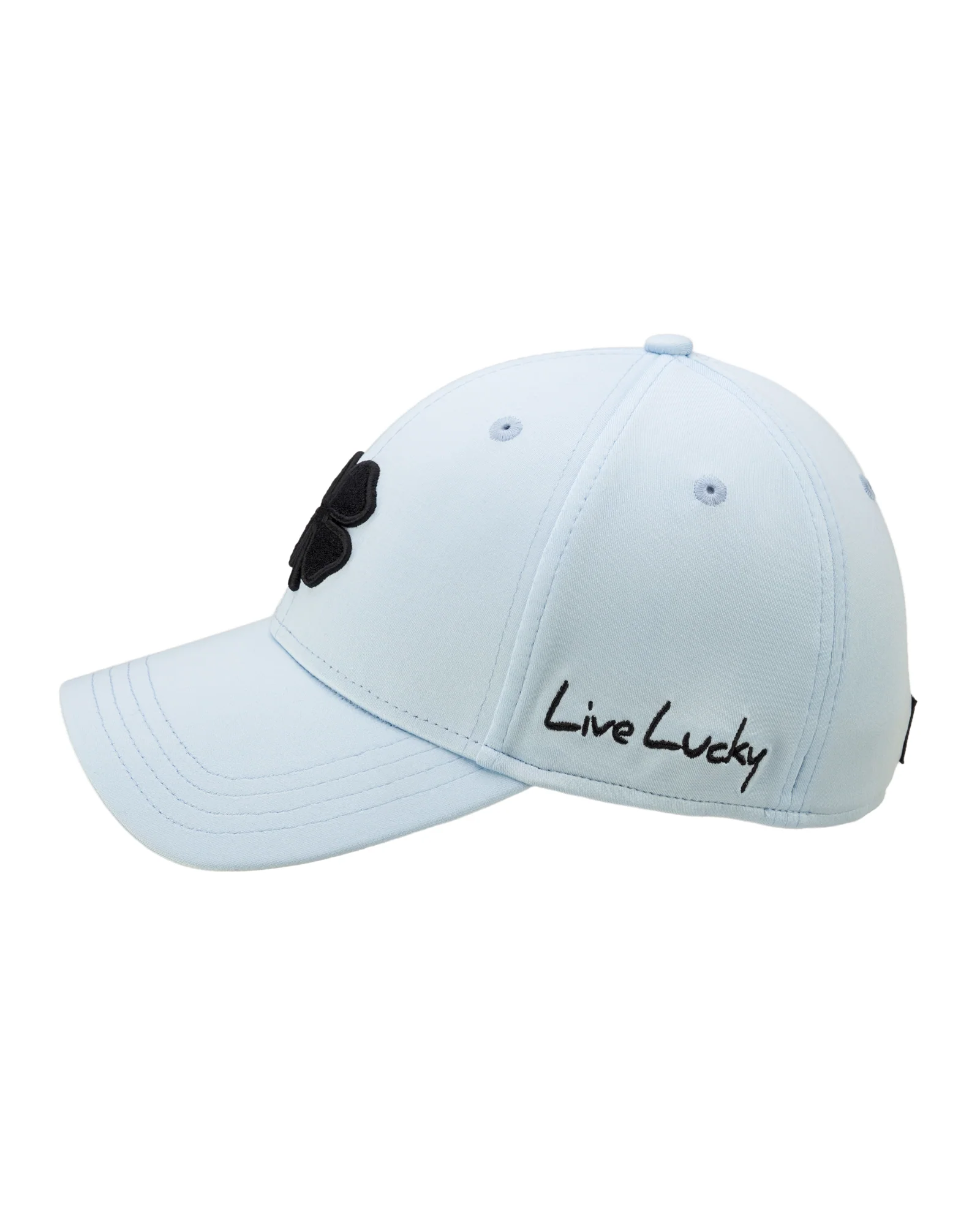 Premium Clover 155 Blue Fitted Performance Hat - Image 4