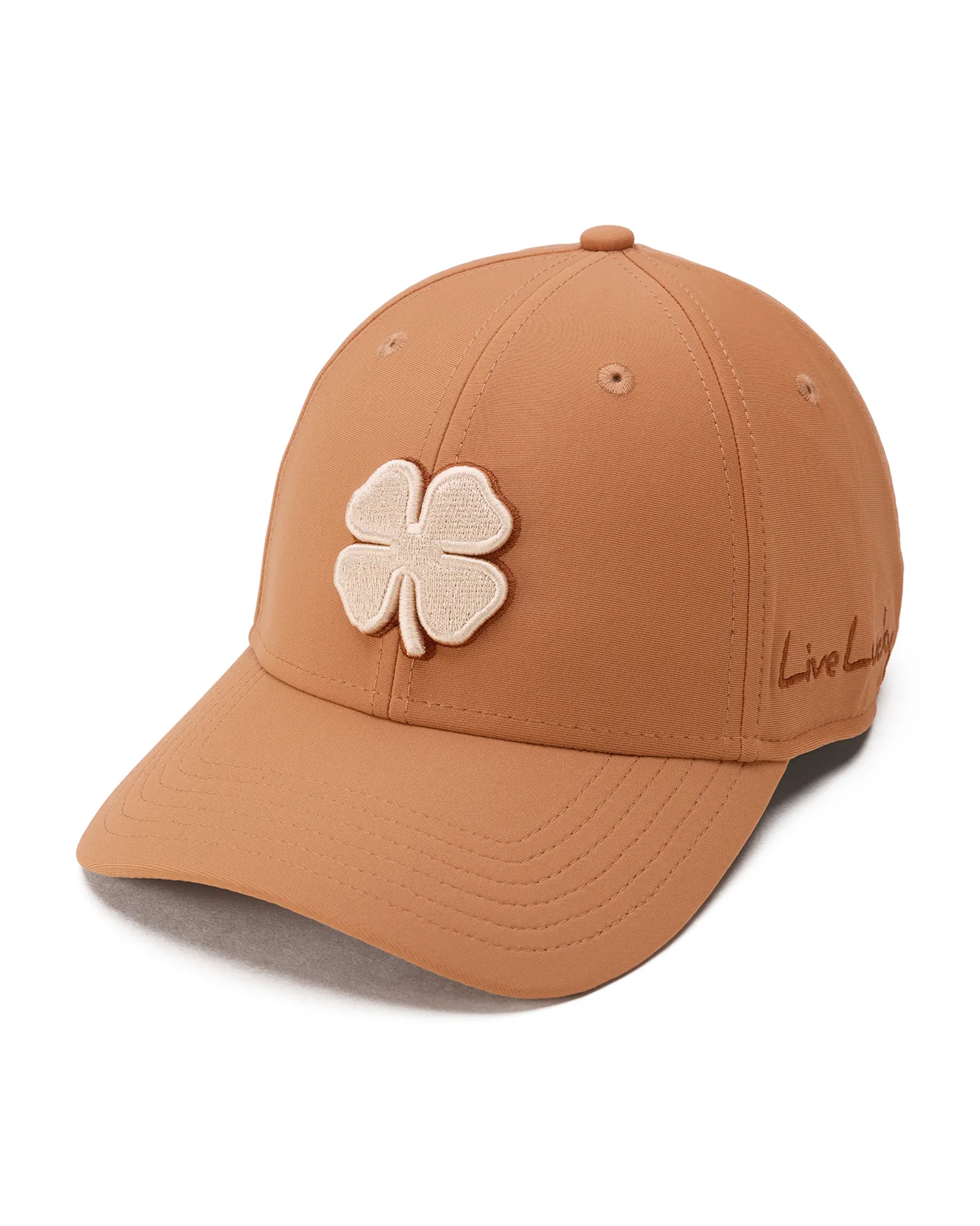 Premium Clover 164 Brown Fitted Performance Hat