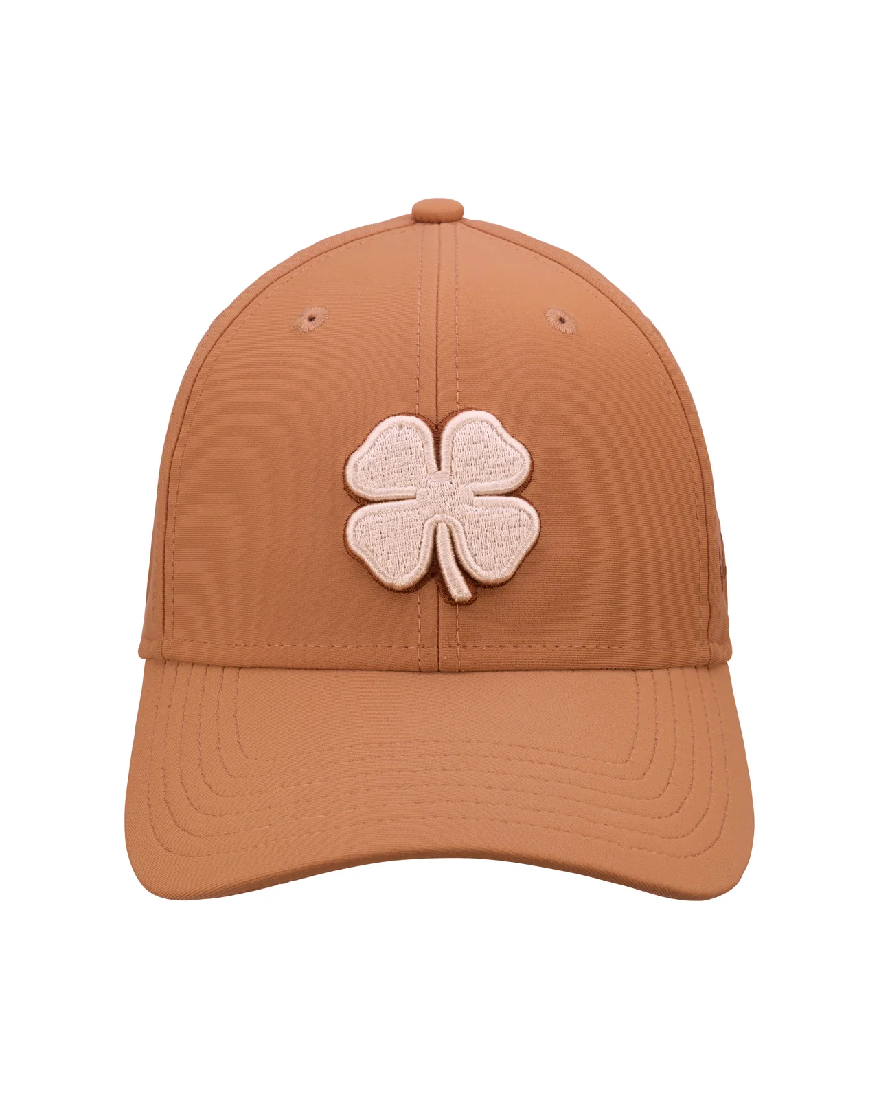 Premium Clover 164 Brown Fitted Performance Hat - Image 2
