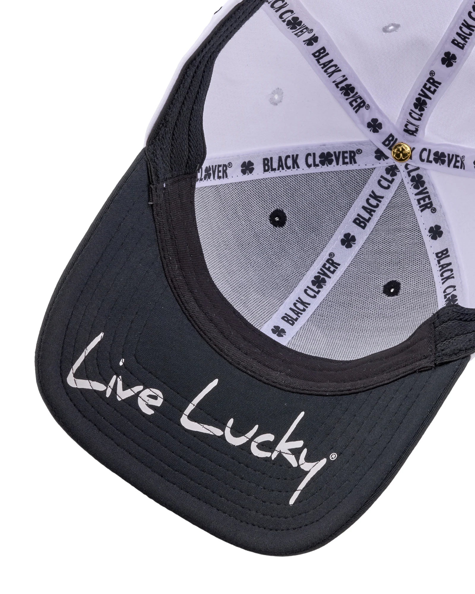 Premium Clover 165 Black Fitted Performance Hat - Image 6