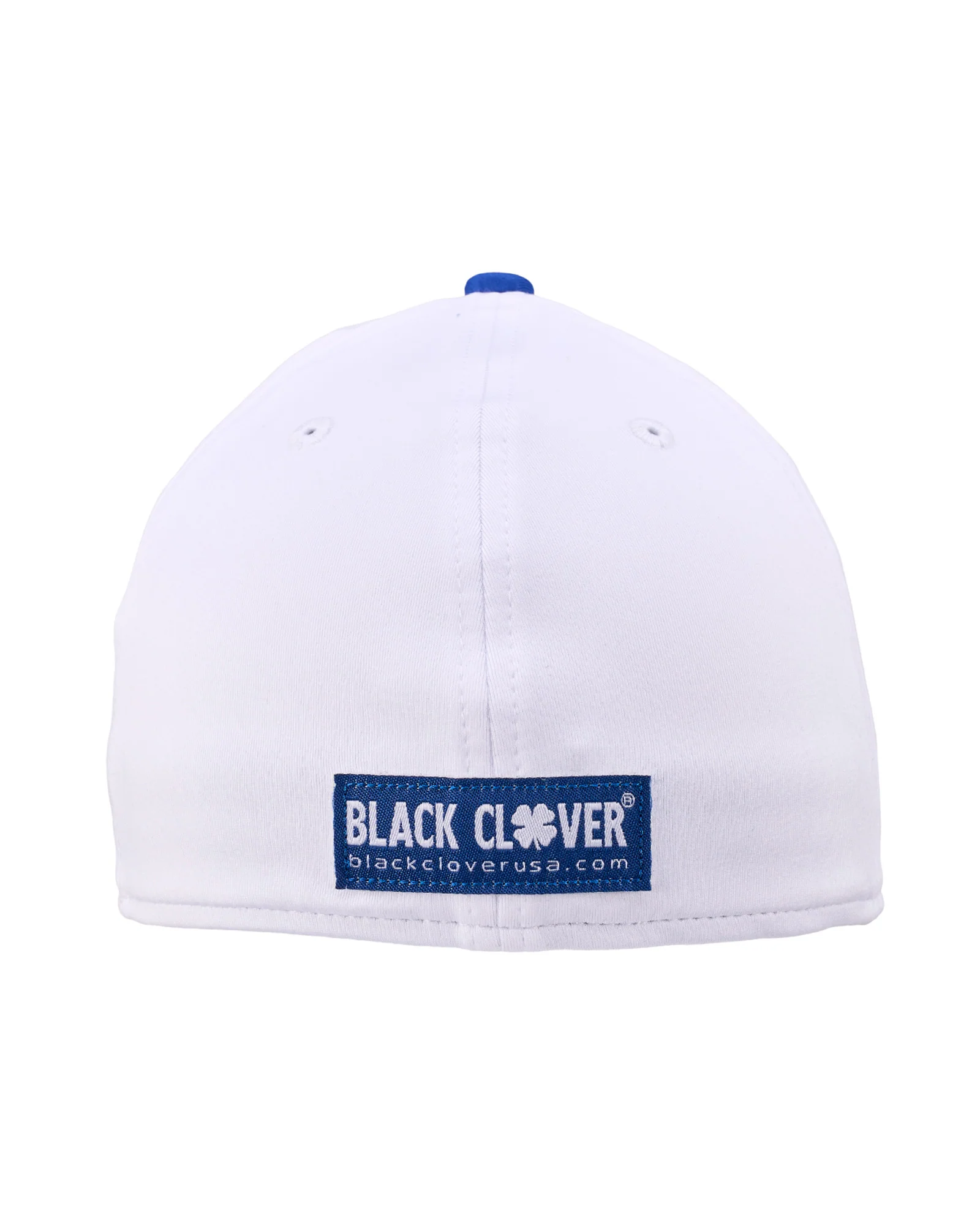 Premium Clover 166 White Fitted Performance Hat - Image 5