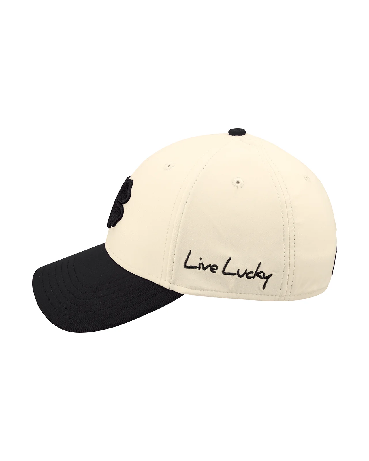 Premium Clover 175 Vanilla Fitted Performance Hat - Image 4
