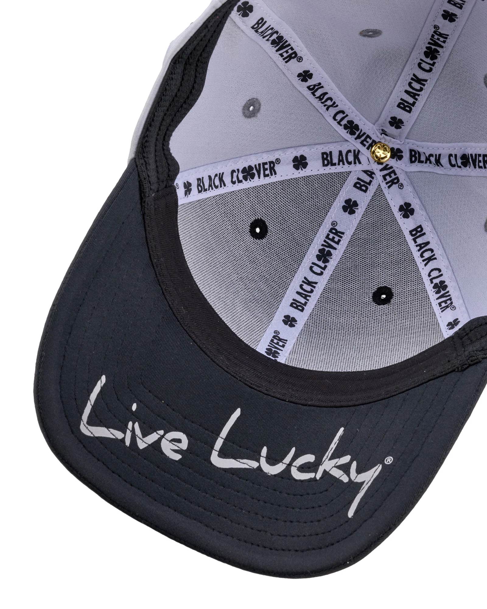 Premium Clover 180 Black Fitted Performance Hat - Image 6