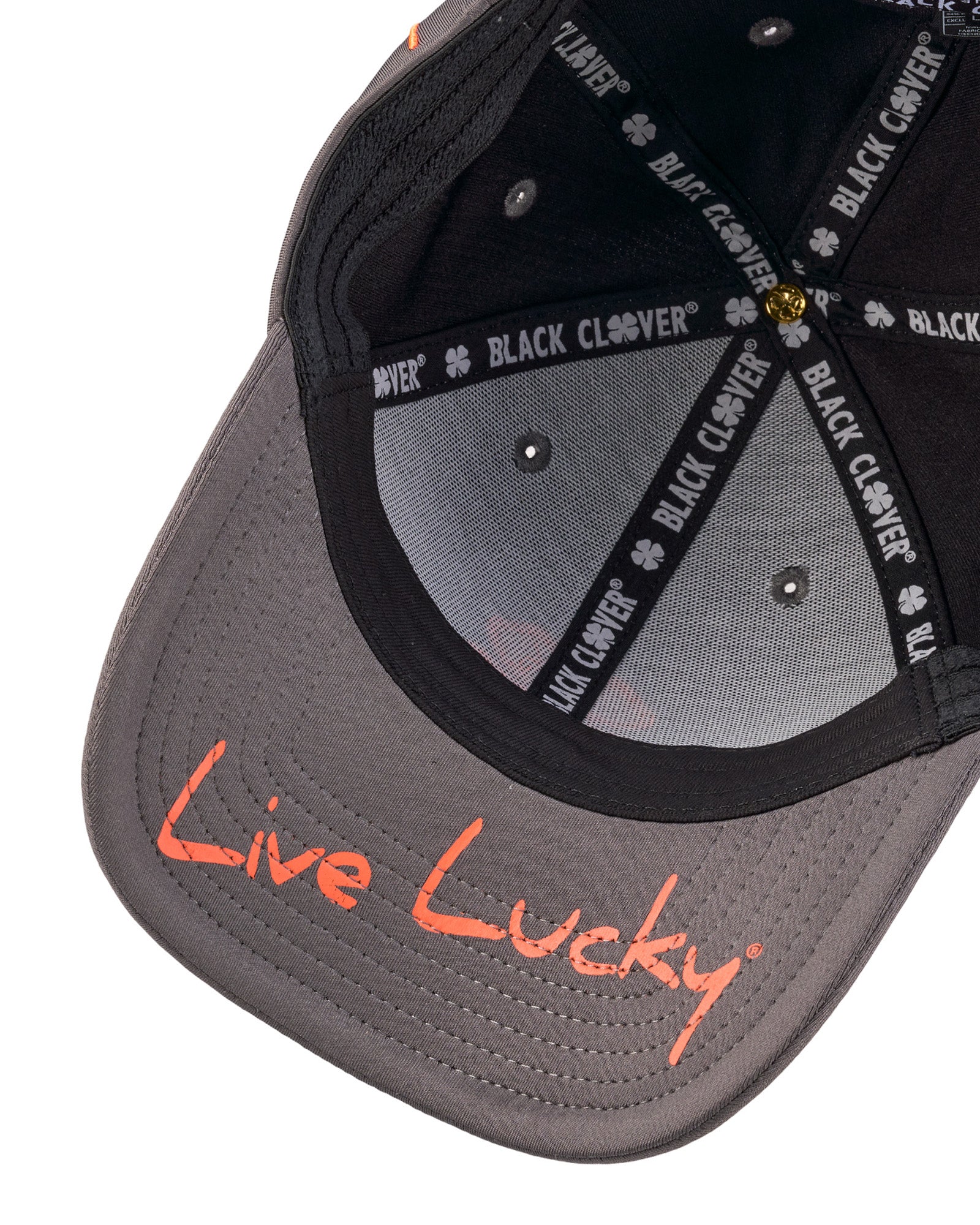 Premium Clover 186 Charcoal Fitted Performance Hat - Image 6