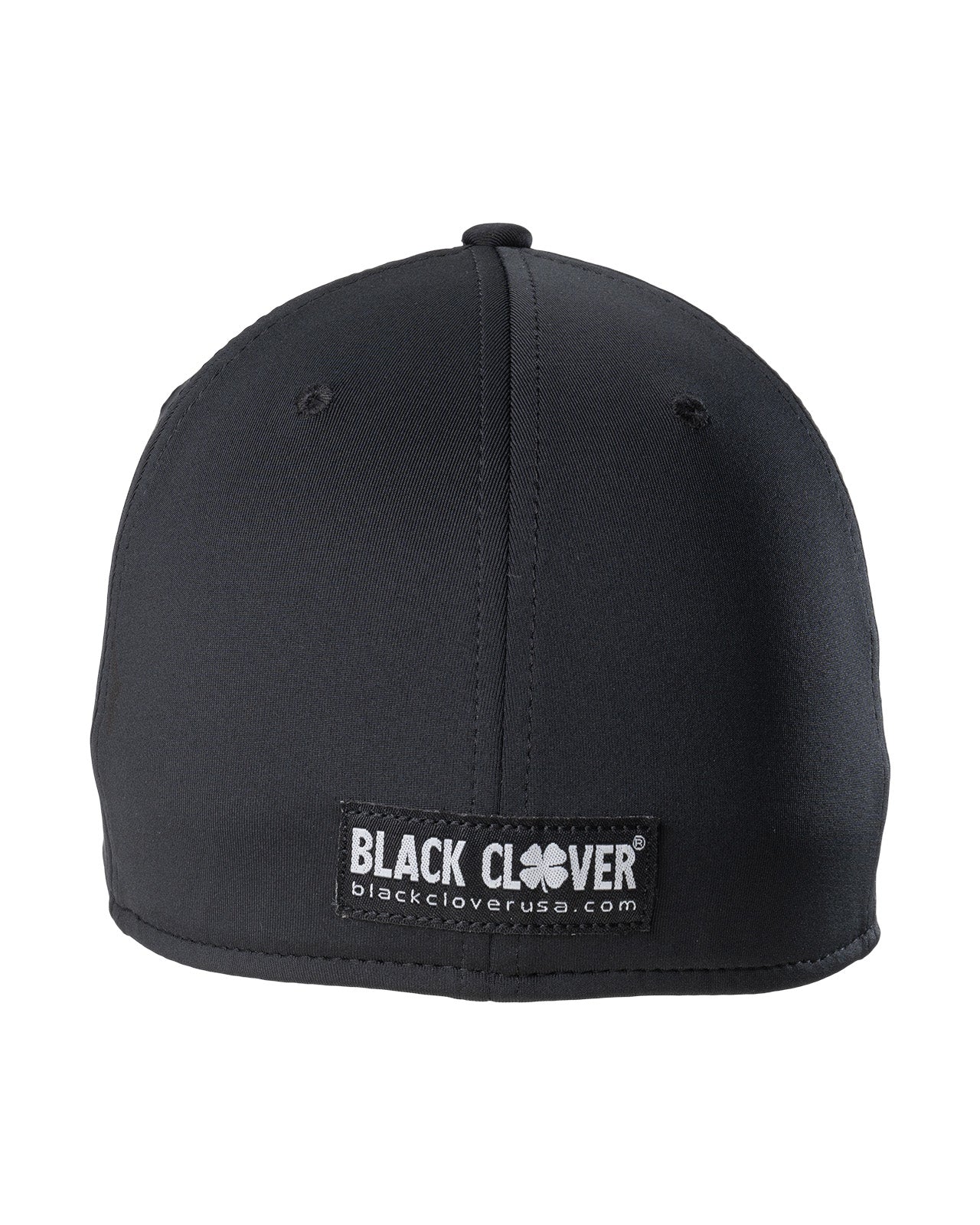 Premium Clover 2 Black Fitted Performance Hat - Image 10