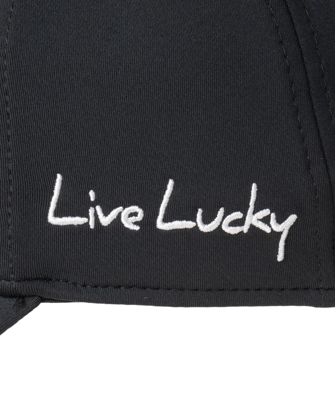 Premium Clover 2 Black Fitted Performance Hat - Image 7