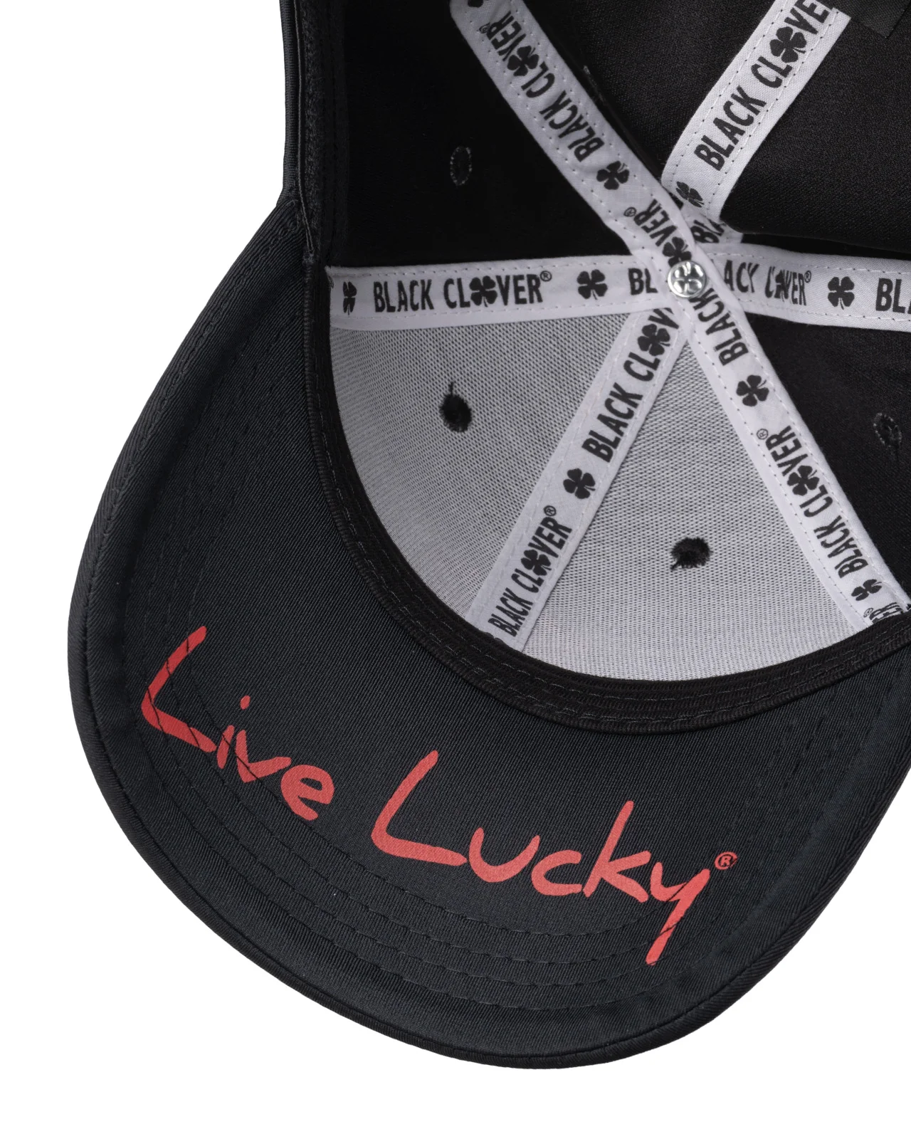 Premium Clover 24 Black Fitted Performance Hat - Image 8