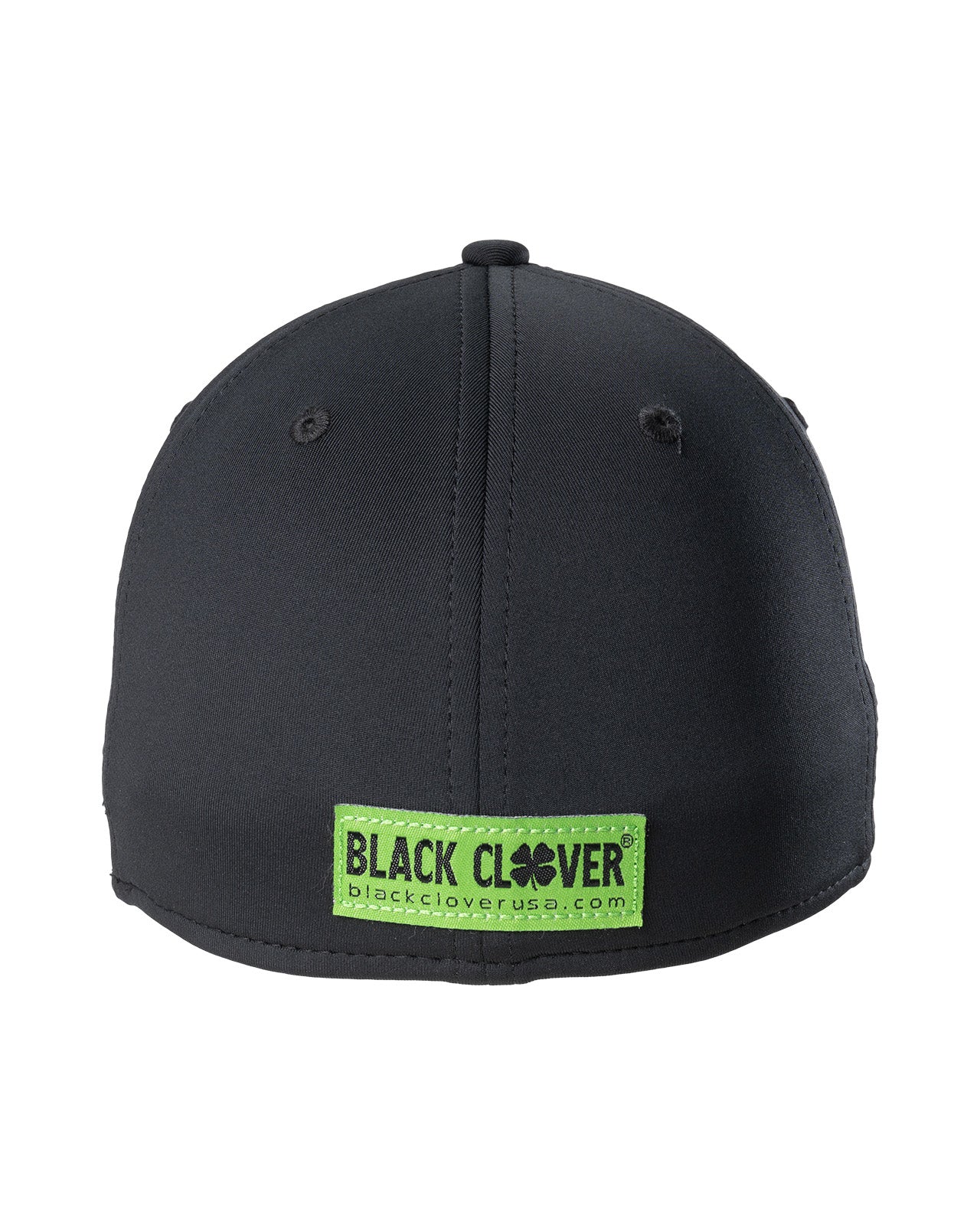 Premium Clover 51 Black Fitted Performance Hat - Image 6