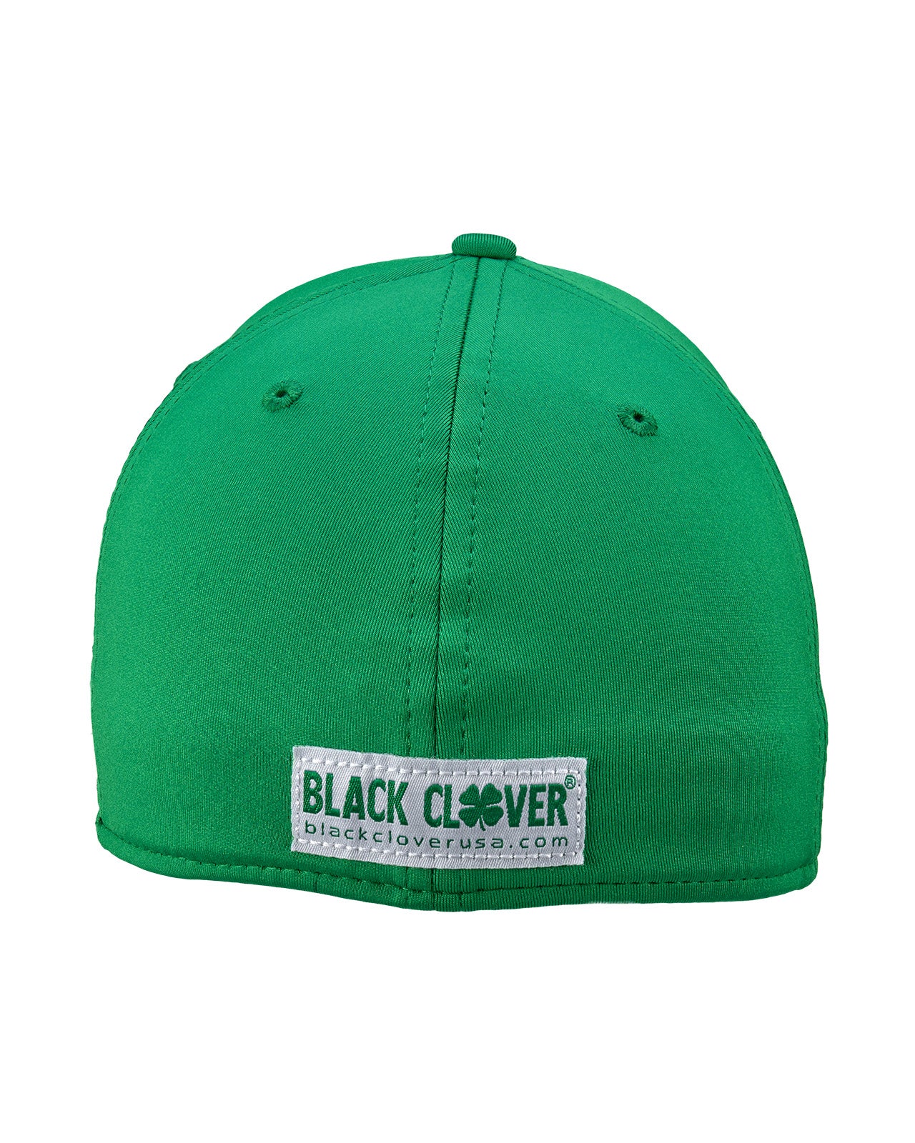Premium Clover 58 Green Fitted Performance Hat - Image 8