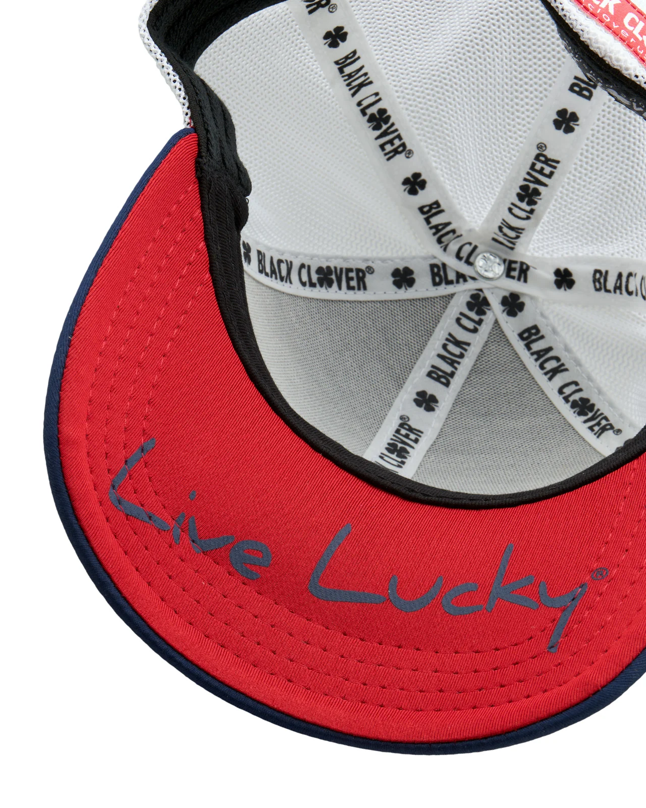 Premium Clover 70 Blue Fitted Performance Mesh Hat - Image 10