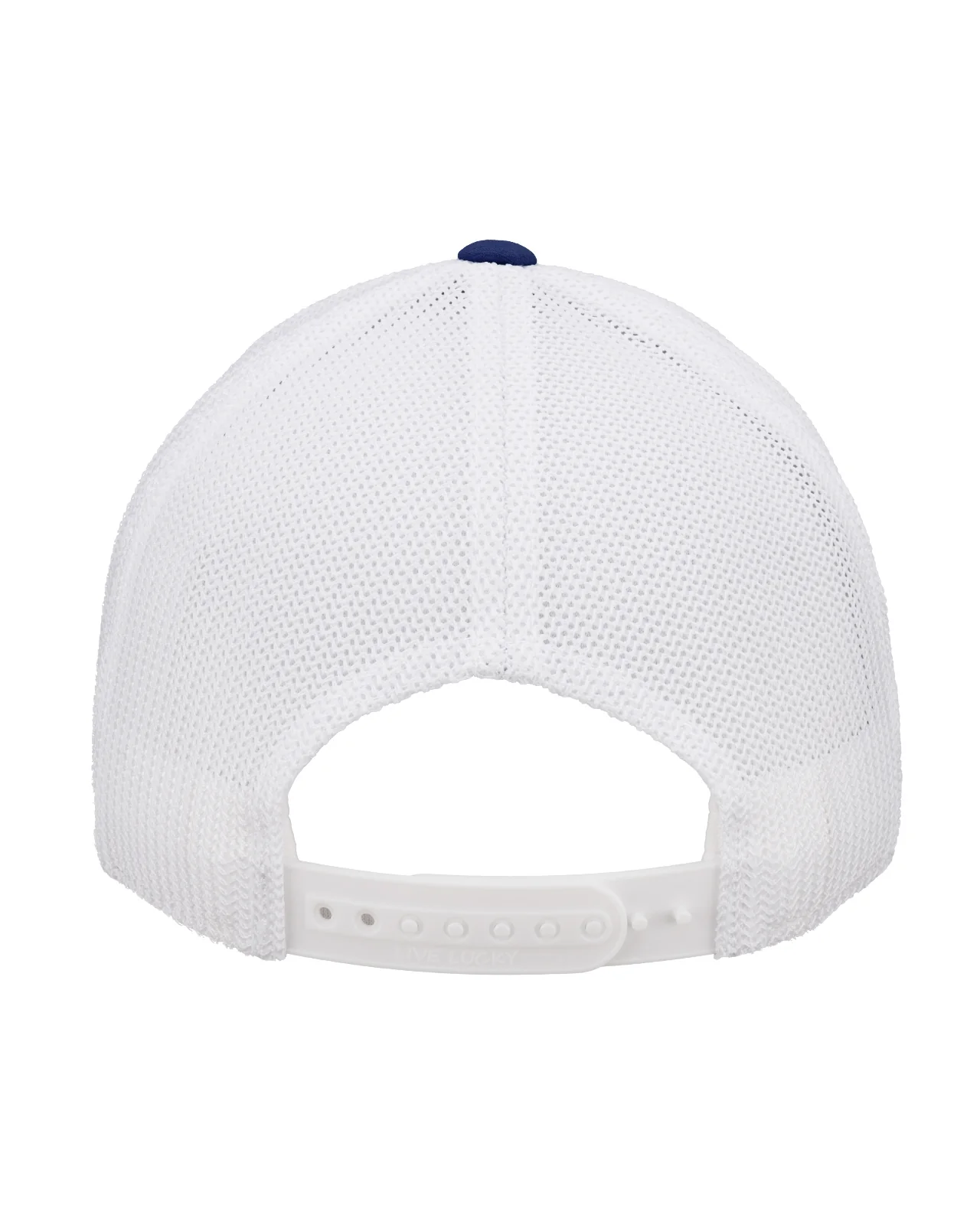 Premium Clover 70 Blue Fitted Performance Mesh Hat - Image 11