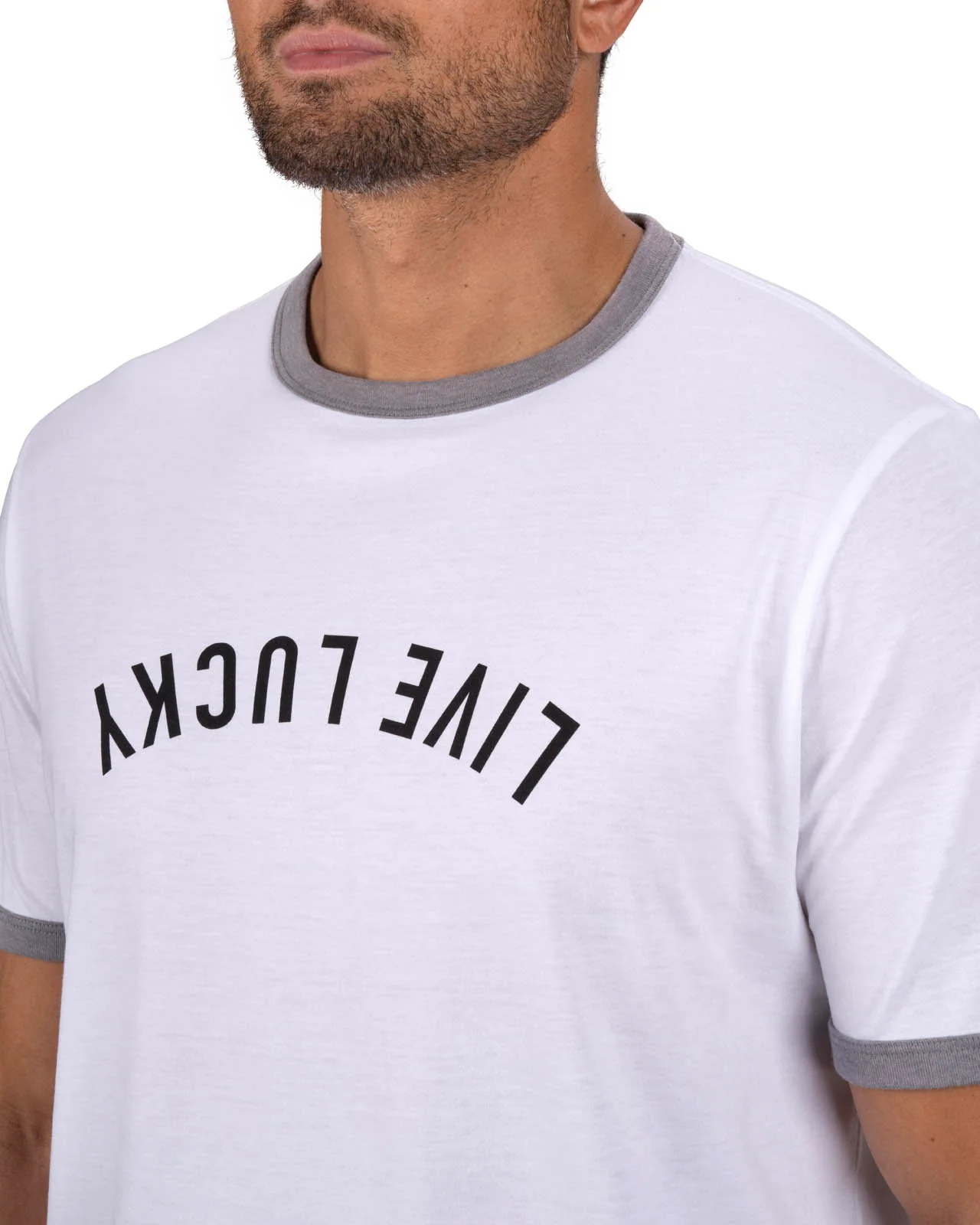 Ringer White - Flex Graphic Tee - Image 3