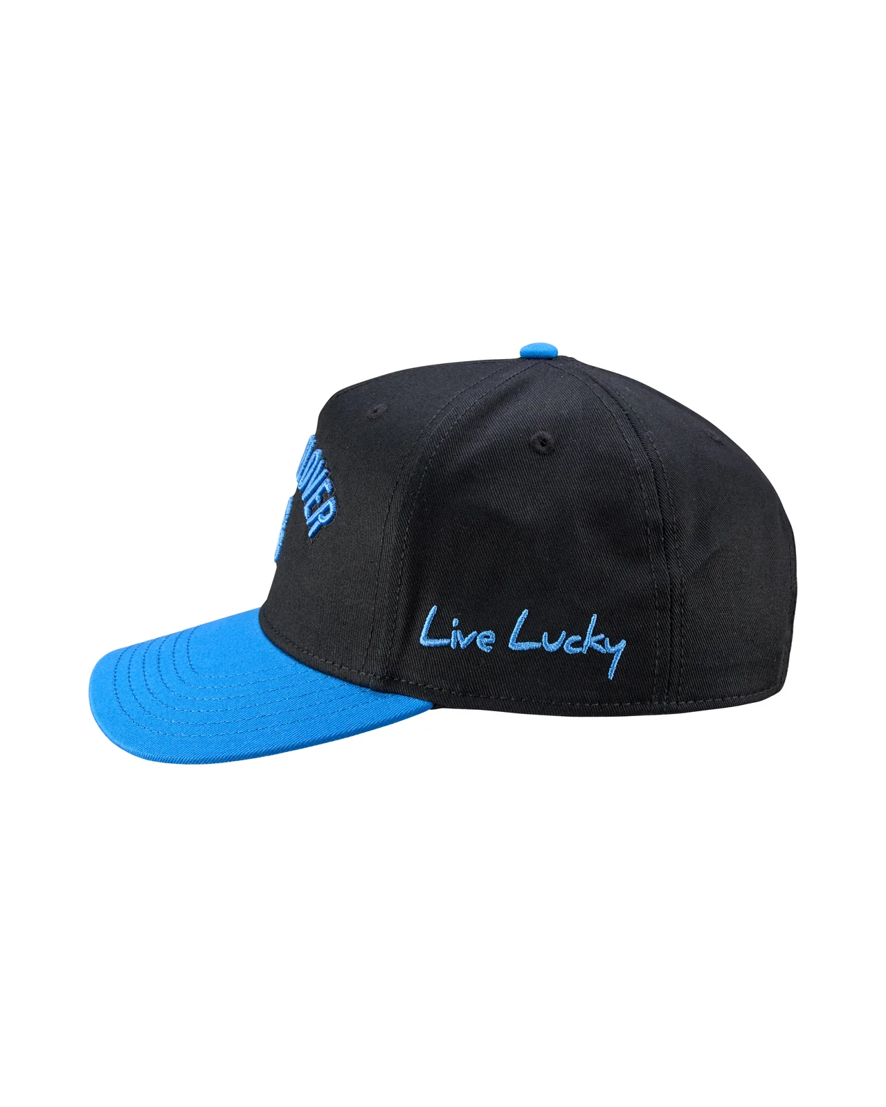 Timeless 4 Black Cotton Twill Trucker Hat - Image 4