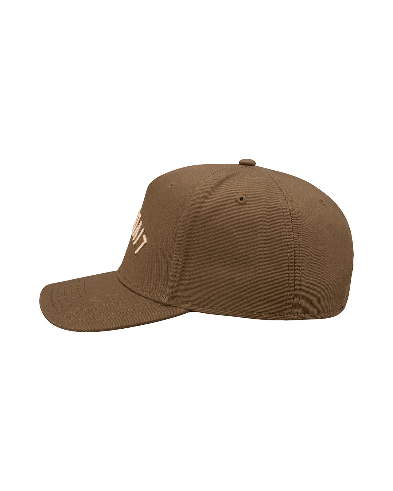 Upside Down Luck 11 Brown Cotton Twill Hat - Image 5