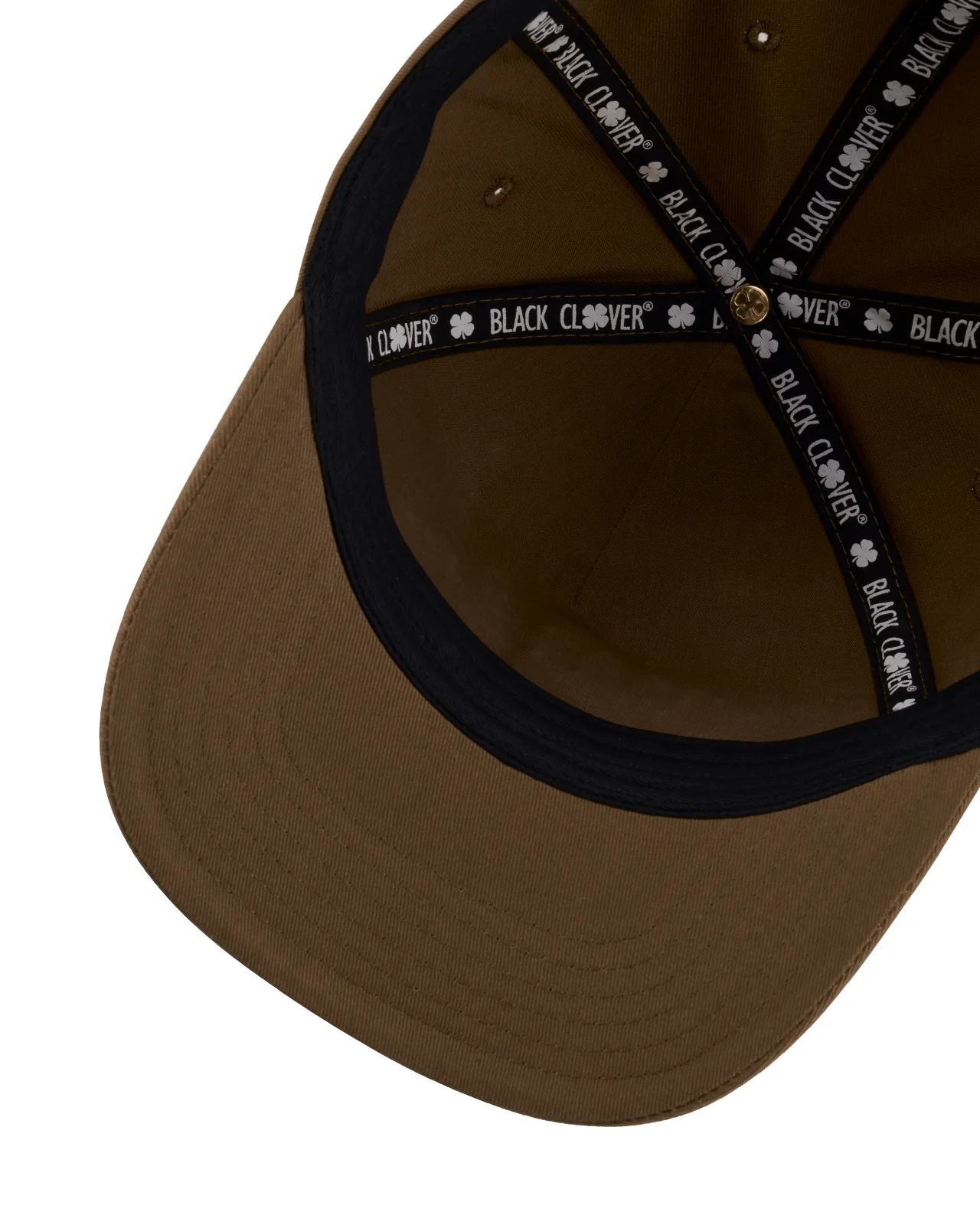 Upside Down Luck 11 Brown Cotton Twill Hat - Image 7