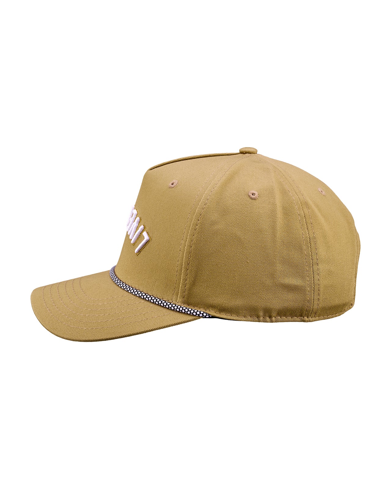 Upside Down Luck 12 Yellow Cotton Twill Hat - Image 4