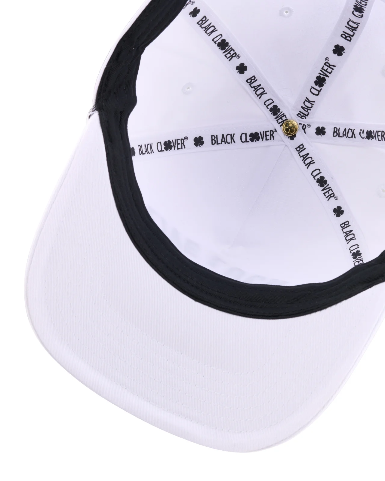 Upside Down Luck 15 White Cotton Twill Hat - Image 6