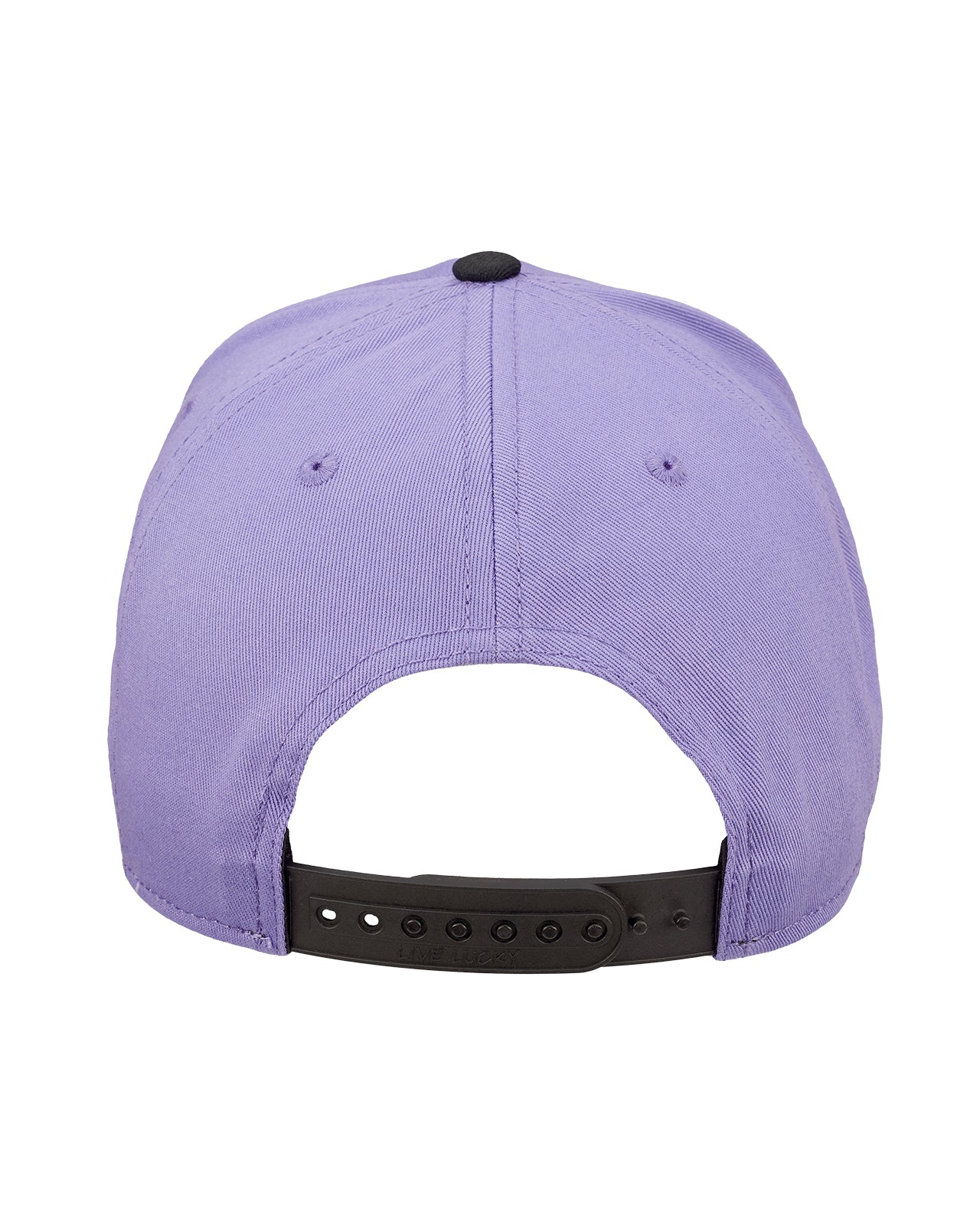 Upside Down Luck 4 Purple Cotton Twill Hat - Image 5
